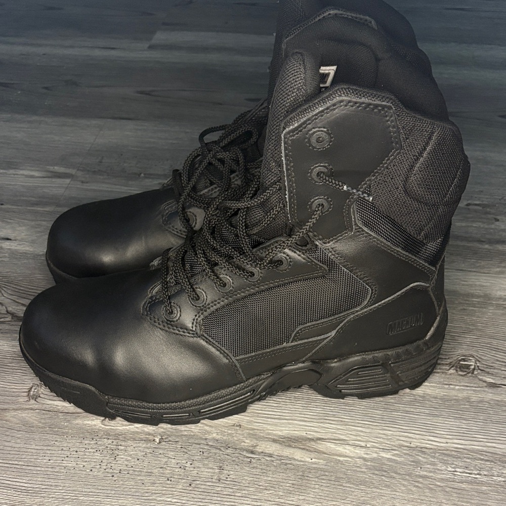 Magnum Black Stealth Force 8.0 Tactical Combat Boots Steel Toe